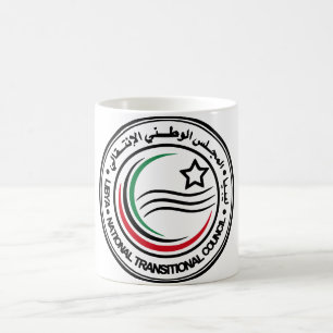 Nationaler Übergangsrat Libyens Siegel Kaffeetasse