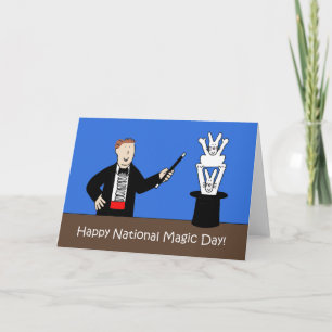 Nationaler Zaubertag, 31. Oktober Karte