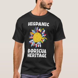 Nationalerbe Sonnenblume Puerto Rico B T-Shirt