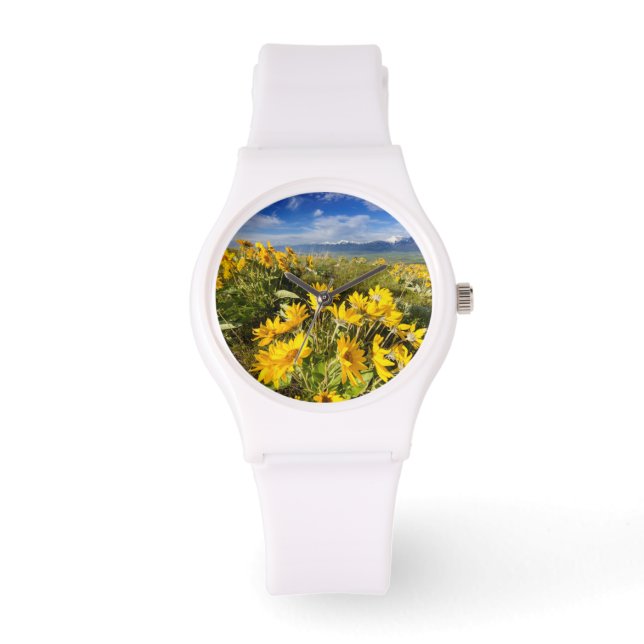 Nationales Bison-Gebiet Armbanduhr (Vorderseite)