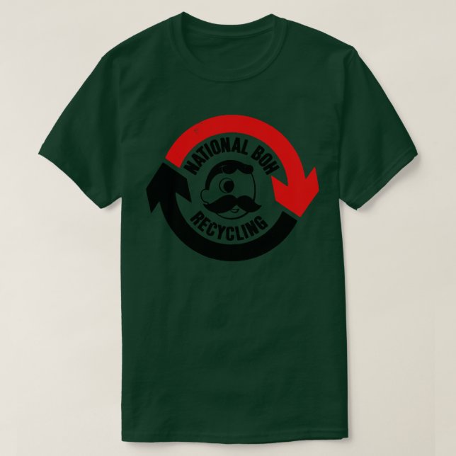 Nationales Bohemisches Bier T-Shirt (Design vorne)