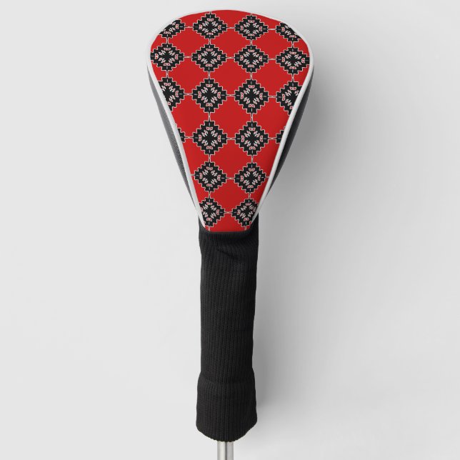 Nationales ethnisches Muster Golf Headcover (Vorderseite)