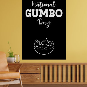 Nationales Gübo-Day-Zeichen Poster