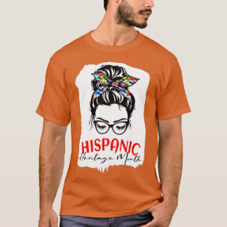 Nationales hispanisches Erbe Monat Latina Frauen S T-Shirt
