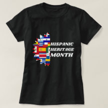 Nationales hispanisches Erbe Monat Shirt, Erbe Mo