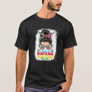 Nationales hispanisches Kulturerbe Frauen Monat Hi T-Shirt