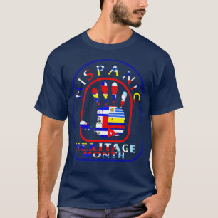Nationales hispanisches Kulturerbe Monat Latino Ha T-Shirt