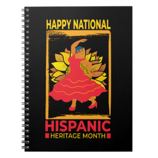 Nationales hispanisches Kulturerbe Monat Notizblock