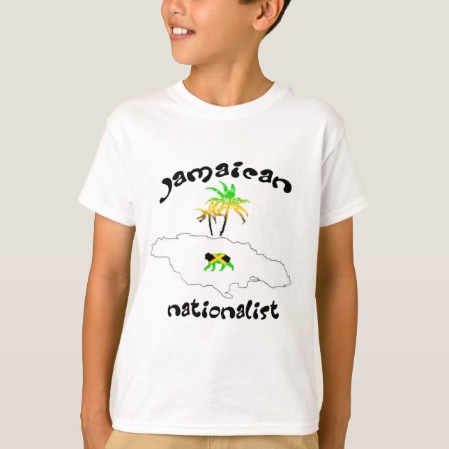 Nationales Jamaikanisches Logo T-Shirt (Vorderseite)
