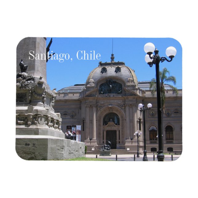 Nationales Kunstmuseum, Santiago, Chile Magnet (Horizontal)