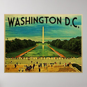 Nationales Mall-Washington DC Poster