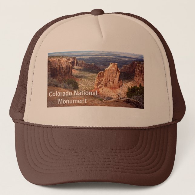 Nationales Monument-Kappe Colorados Truckerkappe (Vorderseite)