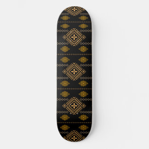 Nationales Muster Boho Kultur Ethnic Design Skateboard