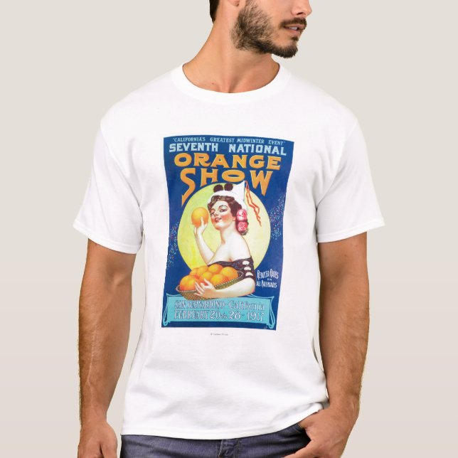 Nationales orange ShowPoster #3 T-Shirt (Vorderseite)