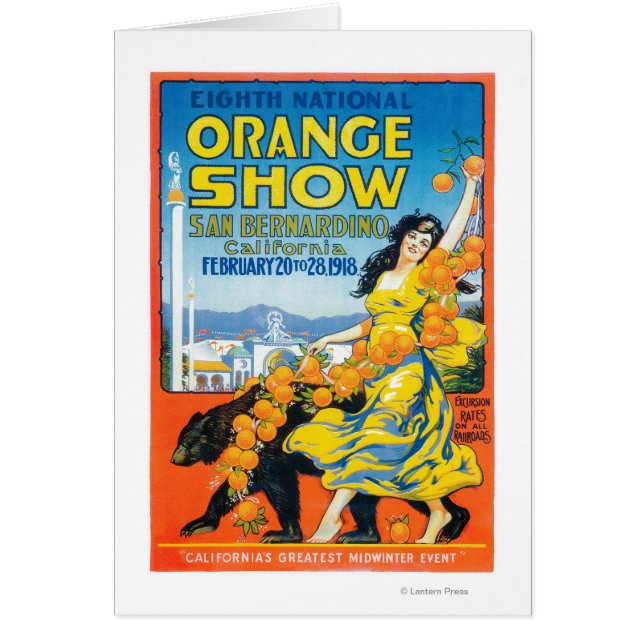Nationales Orange-ShowPoster #5 (Vorne)