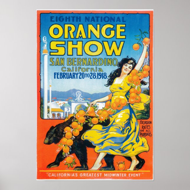 Nationales Orange-ShowPoster #5 Poster (Vorne)
