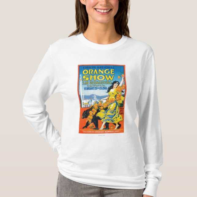 Nationales orange ShowPoster #5 T-Shirt (Vorderseite)