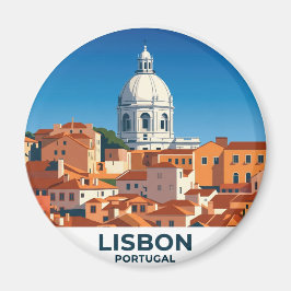 Nationales Pantheon Portugal Magnet