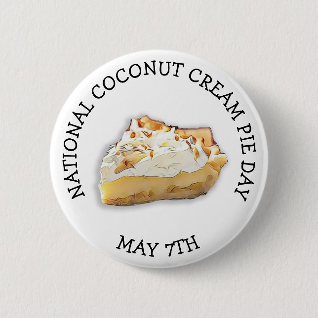 Nationalfeiertag 7. Mai Feiertag Button (Vorderseite)