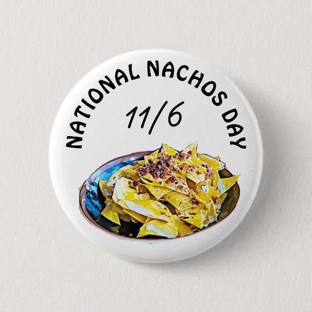 Nationalfeiertag am 6. November Button (Vorderseite)