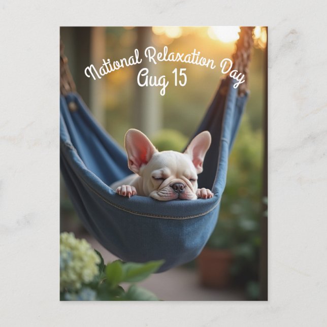 Nationalfeiertag Postkarte (Vorderseite)