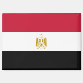 Nationalflagge Ägyptens Rektangle-Magnet Magnet