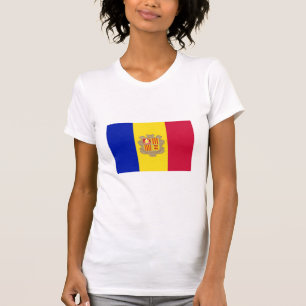 Nationalflagge Andorra T-Shirt