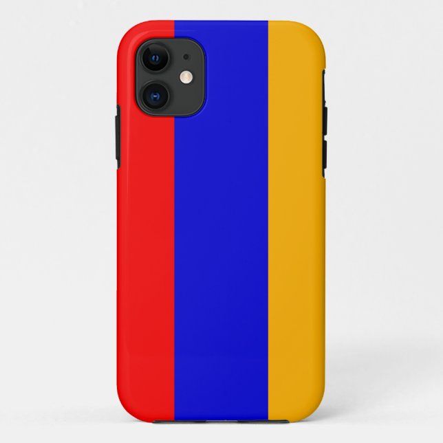 Nationalflagge Armenien Case-Mate iPhone Hülle (Rückseite)