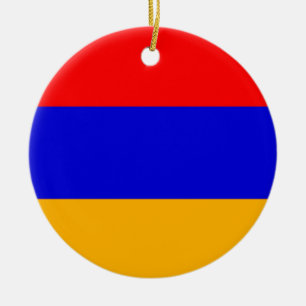 Nationalflagge Armenien Keramik Ornament