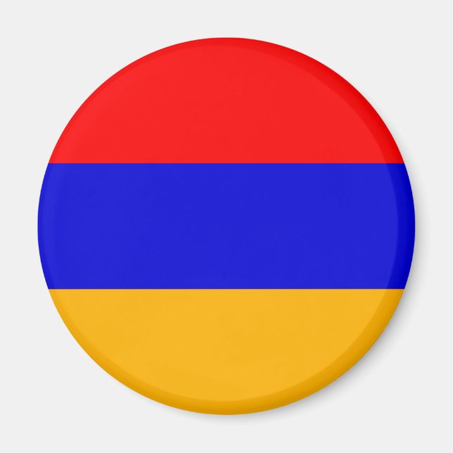 Nationalflagge Armenien Magnet (Vorne)