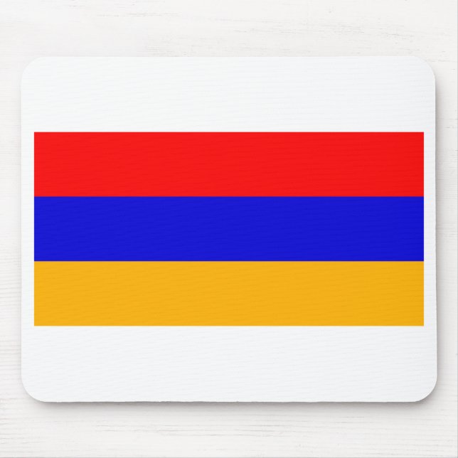 Nationalflagge Armenien Mousepad (Vorne)