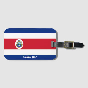 Nationalflagge Costa Rica Patriotic Gepäckanhänger