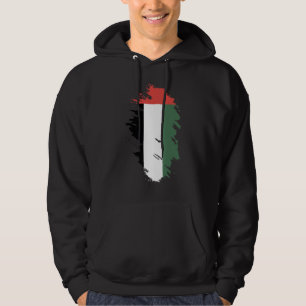 Nationalflagge des Andenkens der VAE an Frauen Hoodie