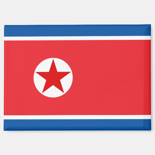 Nationalflagge des Rektangle-Magneten der DVRK Magnet (Vorderseite)