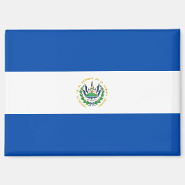 Nationalflagge des Rektangle-Magneten von El Salva Magnet