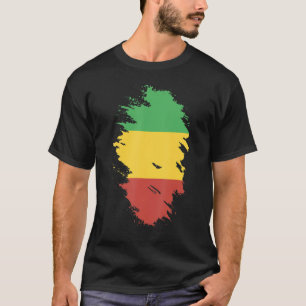 Nationalflagge des Souvenirs von Mali für Männer T-Shirt