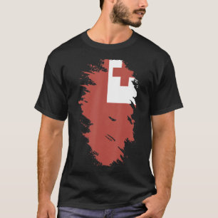 Nationalflagge des Souvenirs von Tonga für Männer T-Shirt