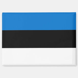 Nationalflagge Estlands Rektangle-Magnet Magnet
