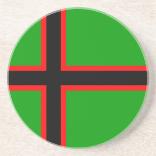 Nationalflagge Kareliens Getränkeuntersetzer