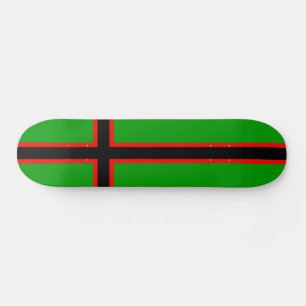 Nationalflagge Kareliens Skateboard