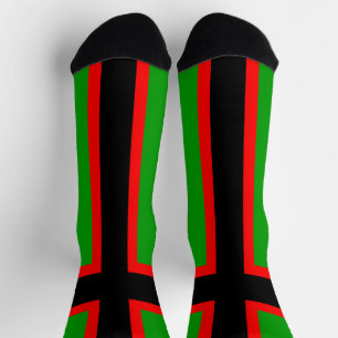 Nationalflagge Kareliens Socken
