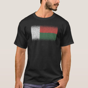 Nationalflagge Madagaskar-Souvenir für Männer T-Shirt