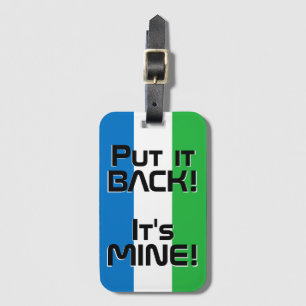 Nationalflagge - Patriotic Gepäckanhänger