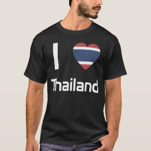 Nationalflagge Thailand Souvenir für Männer Frauen T-Shirt