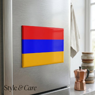 Nationalflagge von Armenien Rechteckmagnet  Magnet