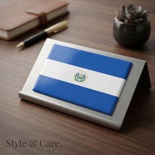 Nationalflagge von El Salvador Rechteckmagnet  Magnet