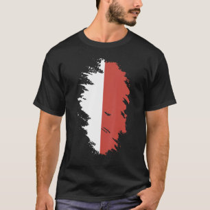 Nationalflagge von Indonesien Souvenir für Männer T-Shirt