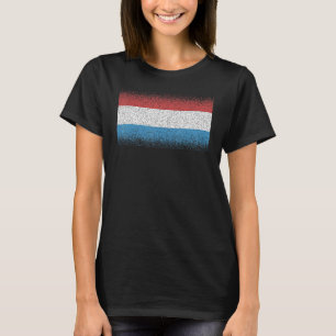 Nationalflagge von Luxemburg Souvenir für Männer F T-Shirt