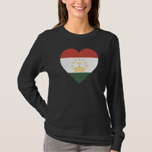 Nationalflagge von Tadschikistan Souvenir für Männ T-Shirt