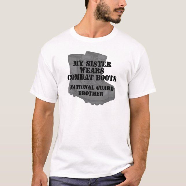 Nationalgarde-Bruder-Schwester COLUMBIUM T-Shirt (Vorderseite)